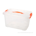 Home clear pp large tote plastic storage box